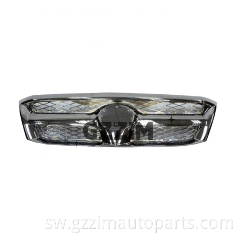ABS Plastic Middle Grille Front Grille Guard Auto Bumper Chromed Grille Trim For Vigo 2004-2007